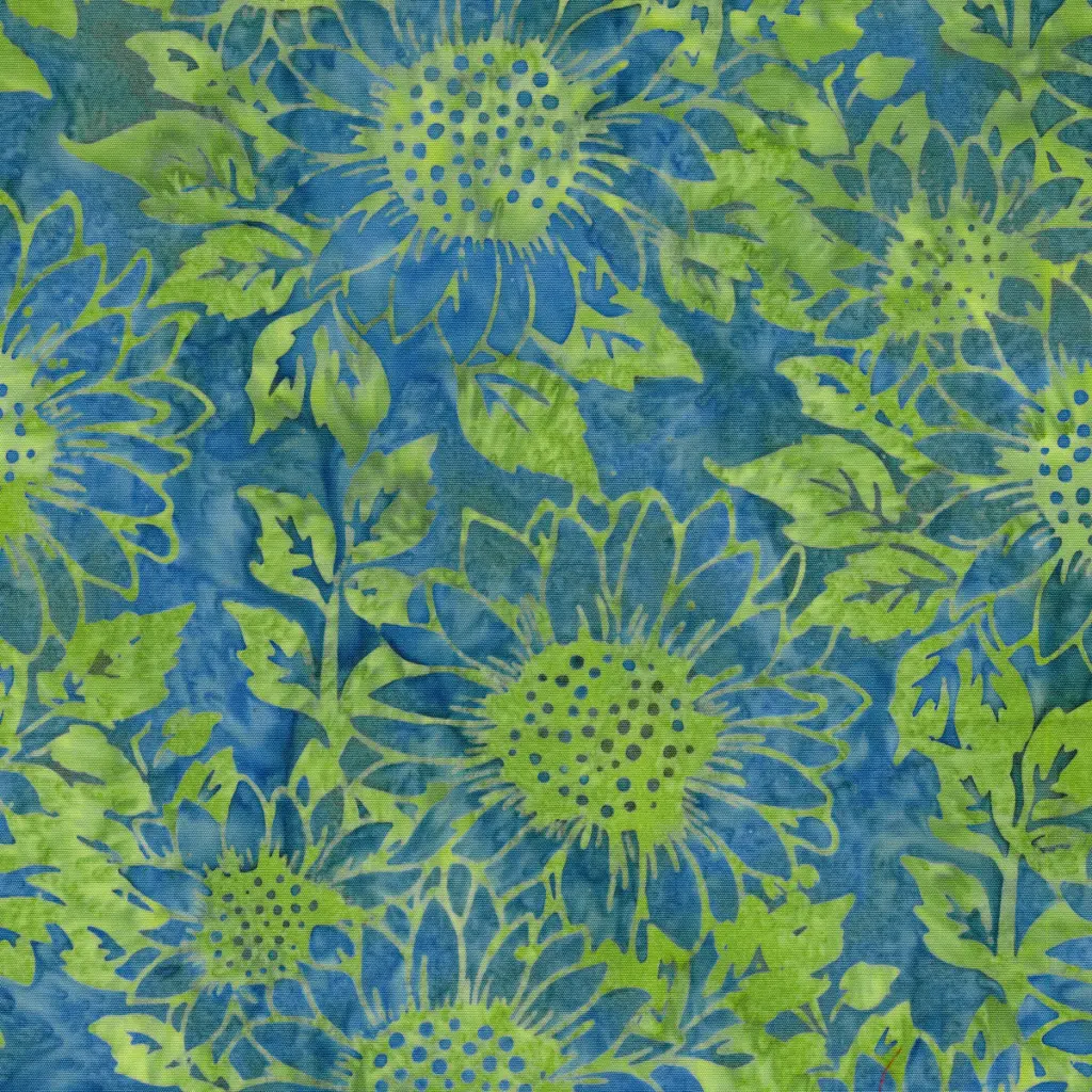 122538555 / Large Sunflowers Blue Harbor