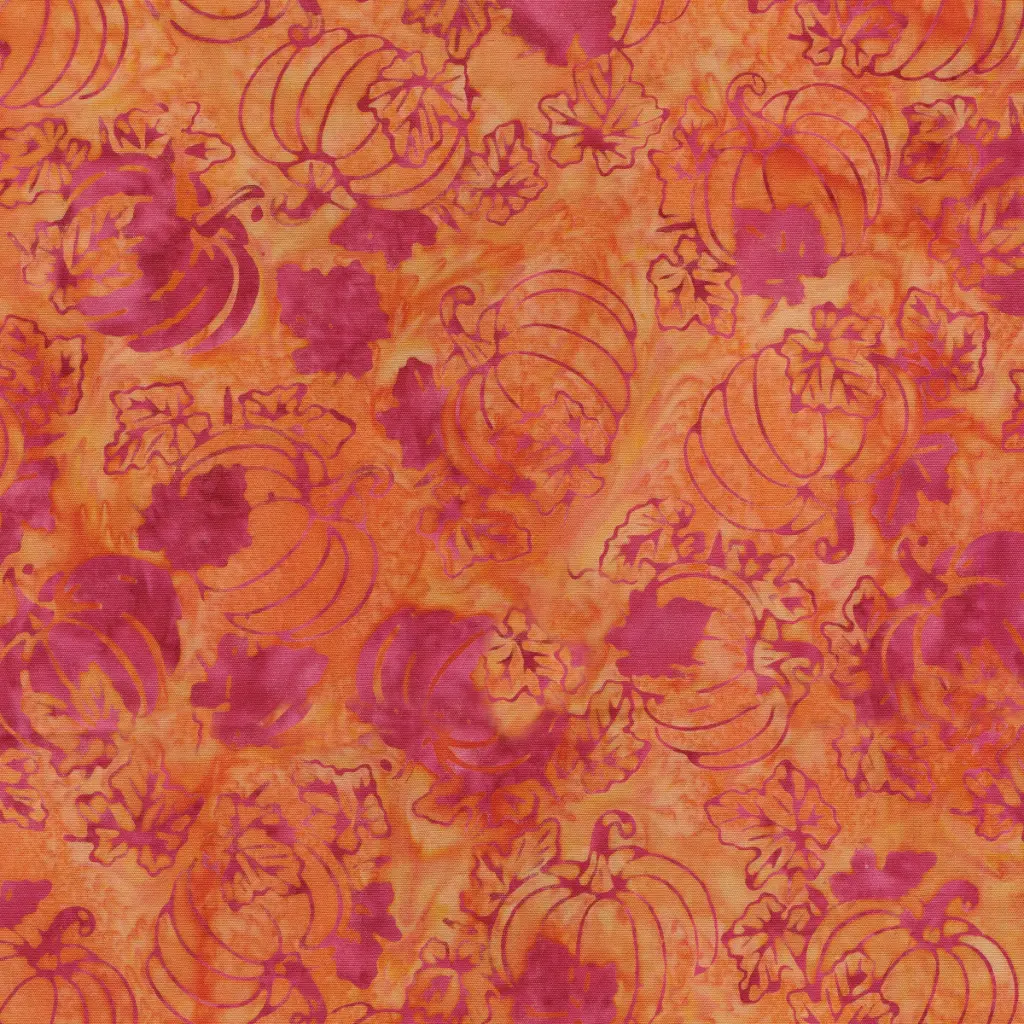 122541261 / Tossed Pumpkins Orange Dijon