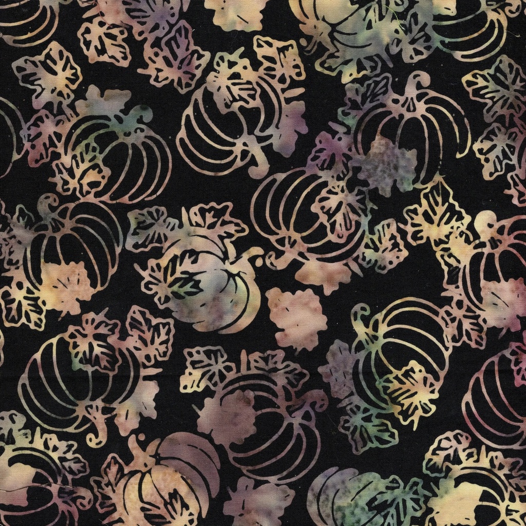 [122541795] 122541795 / Tossed Pumpkins Black