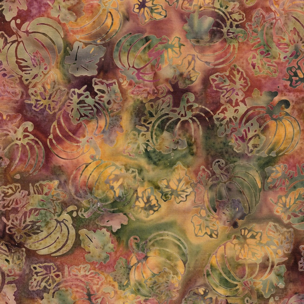 [122541805] 122541805 / Tossed Pumpkins Multi Orange Brown Citrine