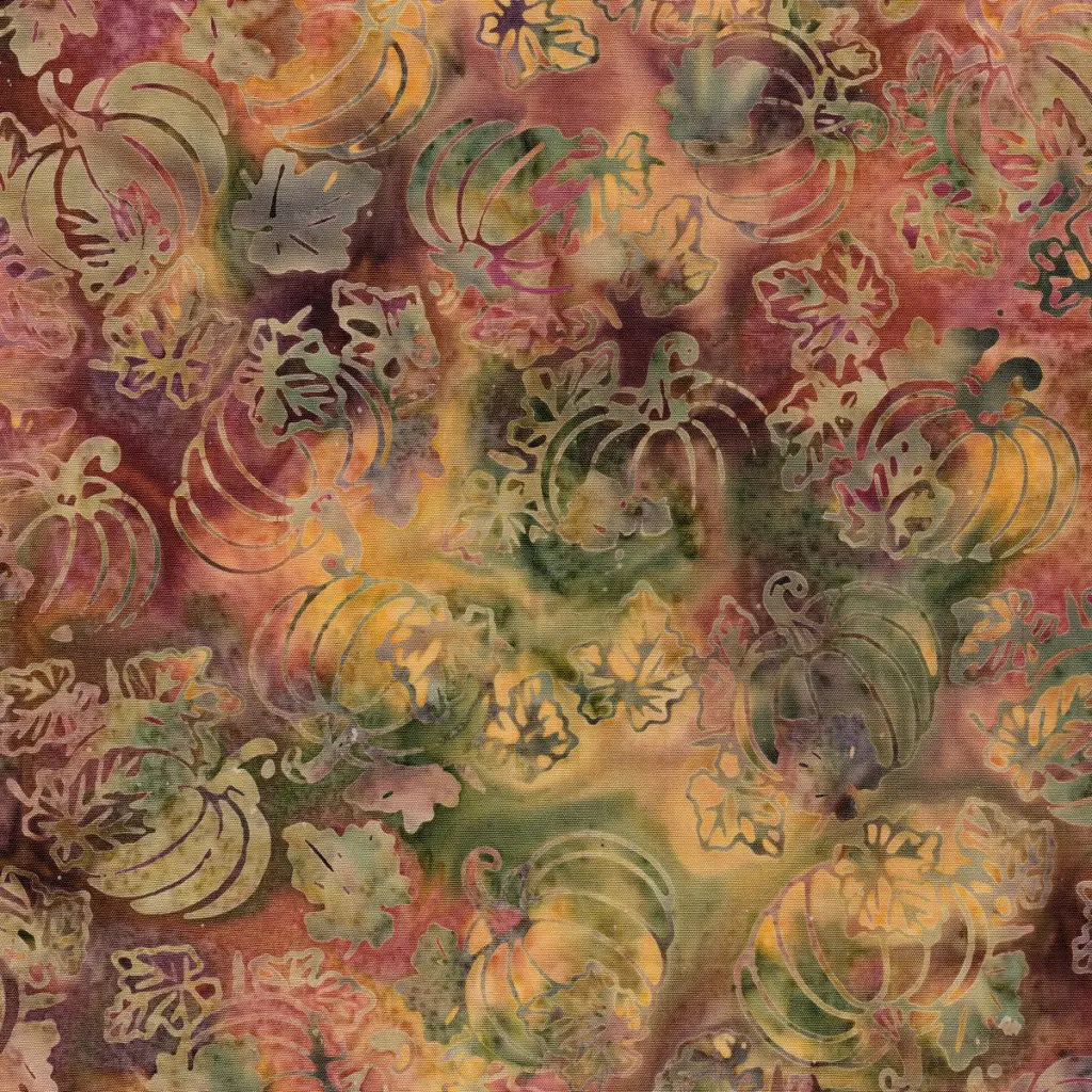 [122541805] 122541805 / Tossed Pumpkins Multi Orange Brown Citrine