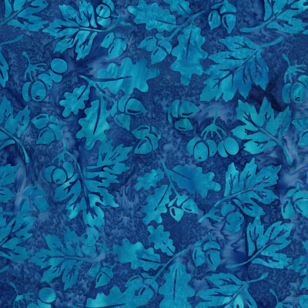 [122542513] 122542513 / Acorns and Leaves Blue Shark