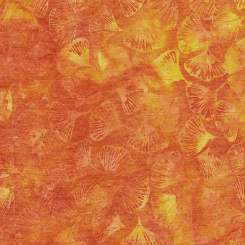 122543280 / Tossed Petals Orange Copper