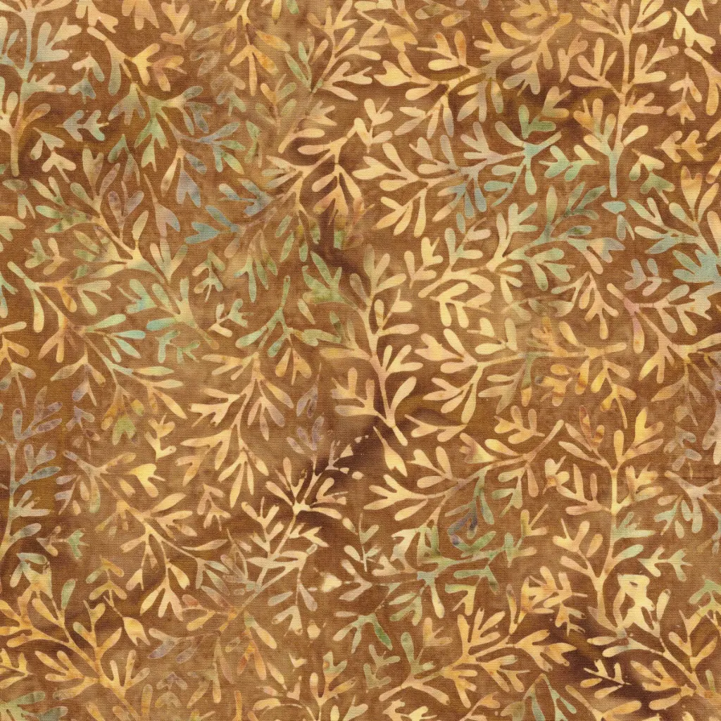 122545075 / Tossed Vines Brown Russet