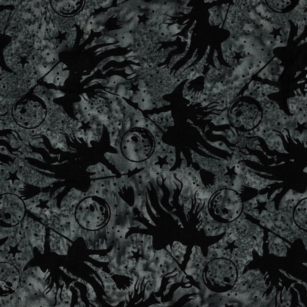 [122549755] 122549755 / Witches Moons Stars Grey Tin