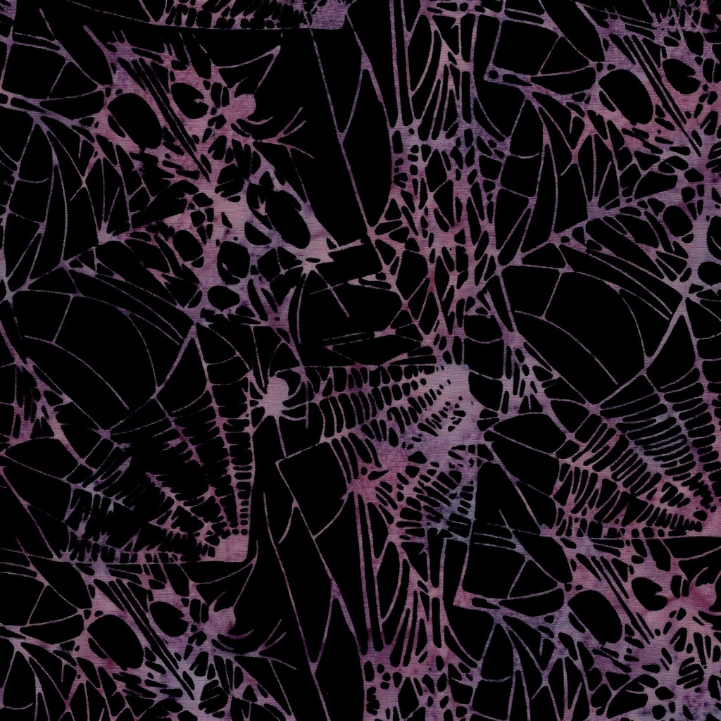 122551795 / Spiders and Webs Black
