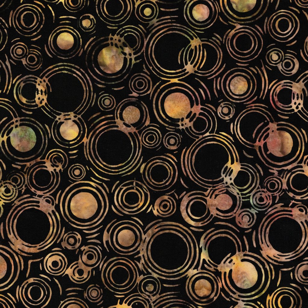 122555795 / Large Dots Black