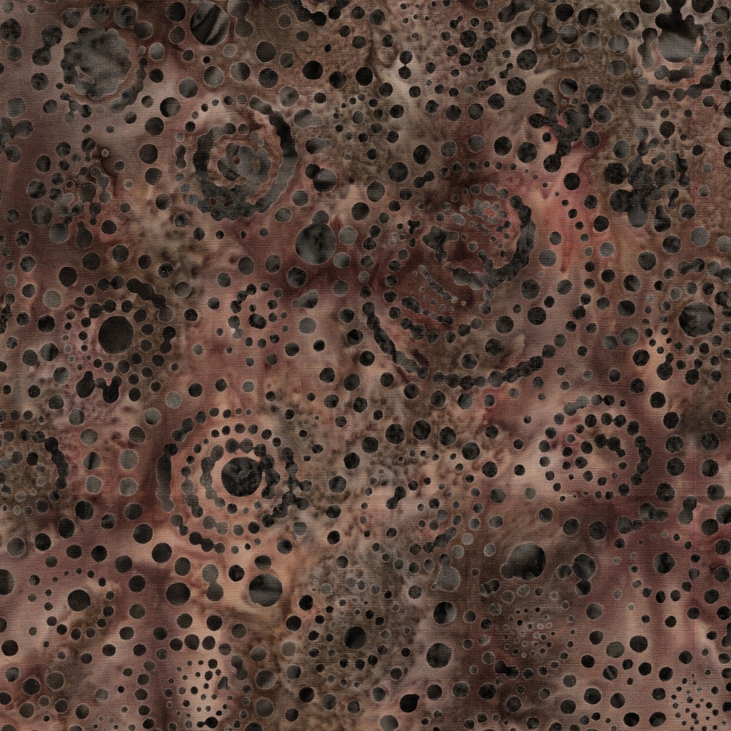 122556074 / Dots and Swirls Brown Cinnamon
