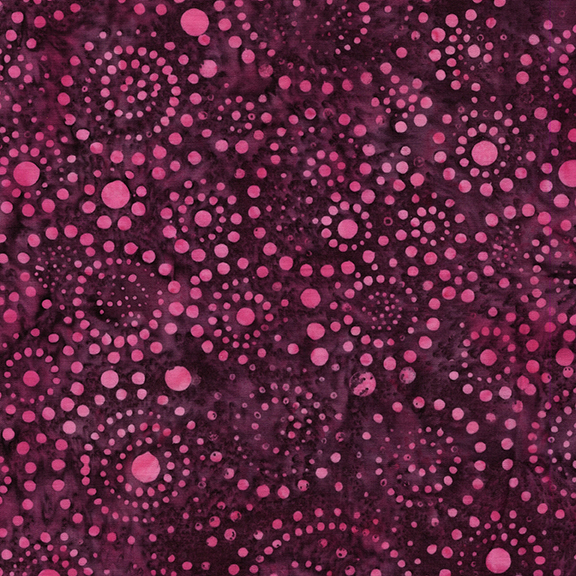 [122556390] 122556390 / Dots and Swirls Red Burgundy