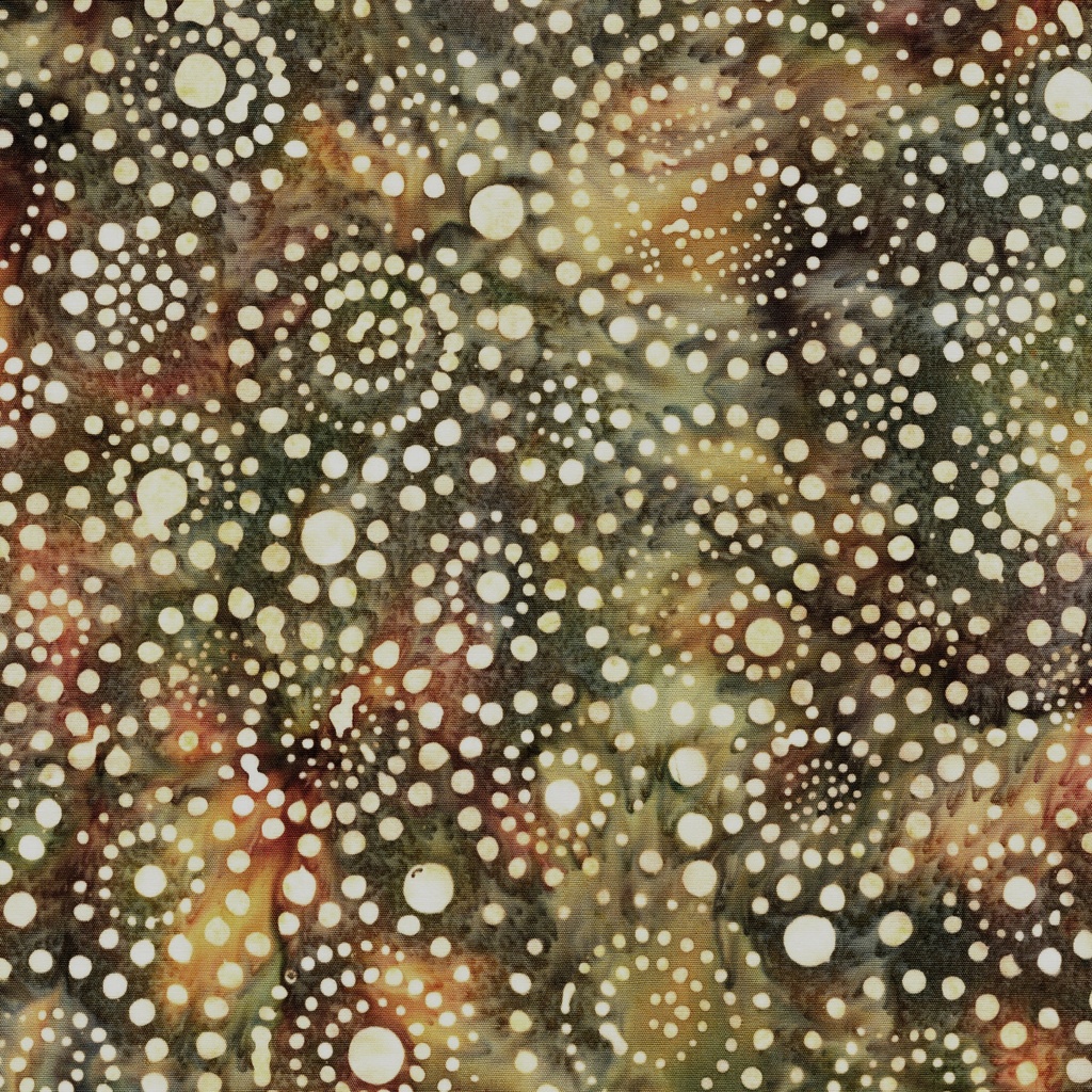 [122556852] 122556852 / Dots and Swirls Multi Red Teal Gold