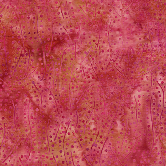 [122558810] 122558810 / Dots and Lines Multi Pink Orange Sunset