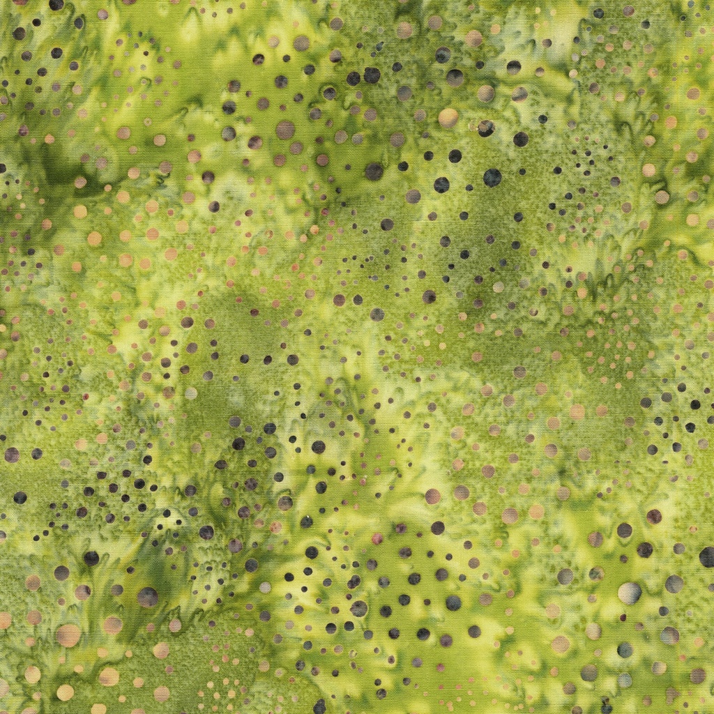 122561612 / Circle Dots Green Lemon Lime