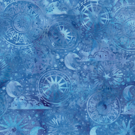 122563540 / Cosmic Shapes Blue Azure