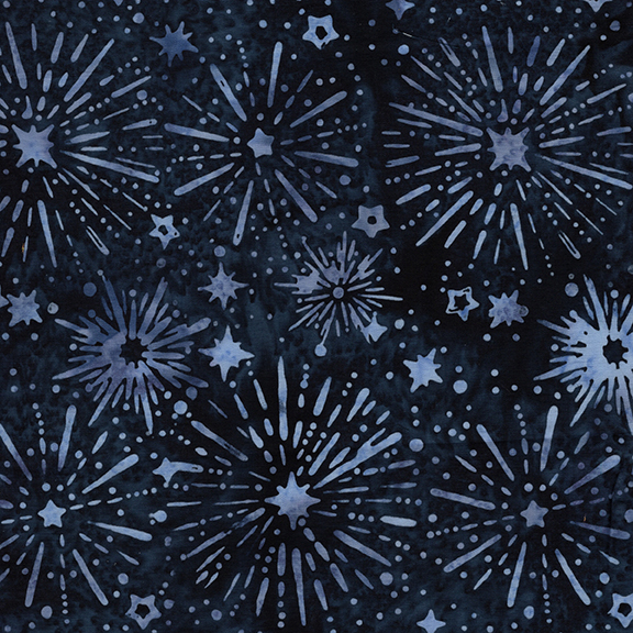 122564580 / Sunburst Stars Blue Ocean