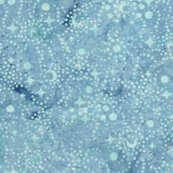 122565505 / Stars and Swirls Blue Bluebelle