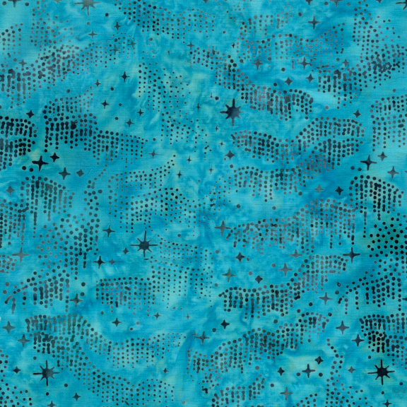 122566945 / Night Sky Teal Cool Water