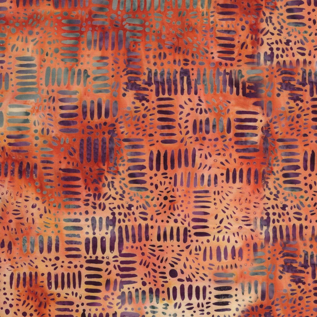 222502815 / Circle Squares Multi Pink Red Vibes
