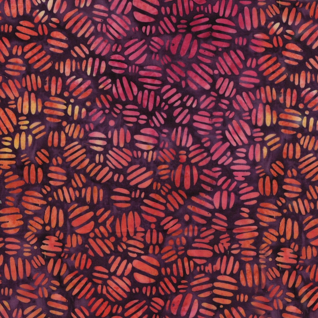 [222503430] 222503430 / Striped Circles Purple Jelly