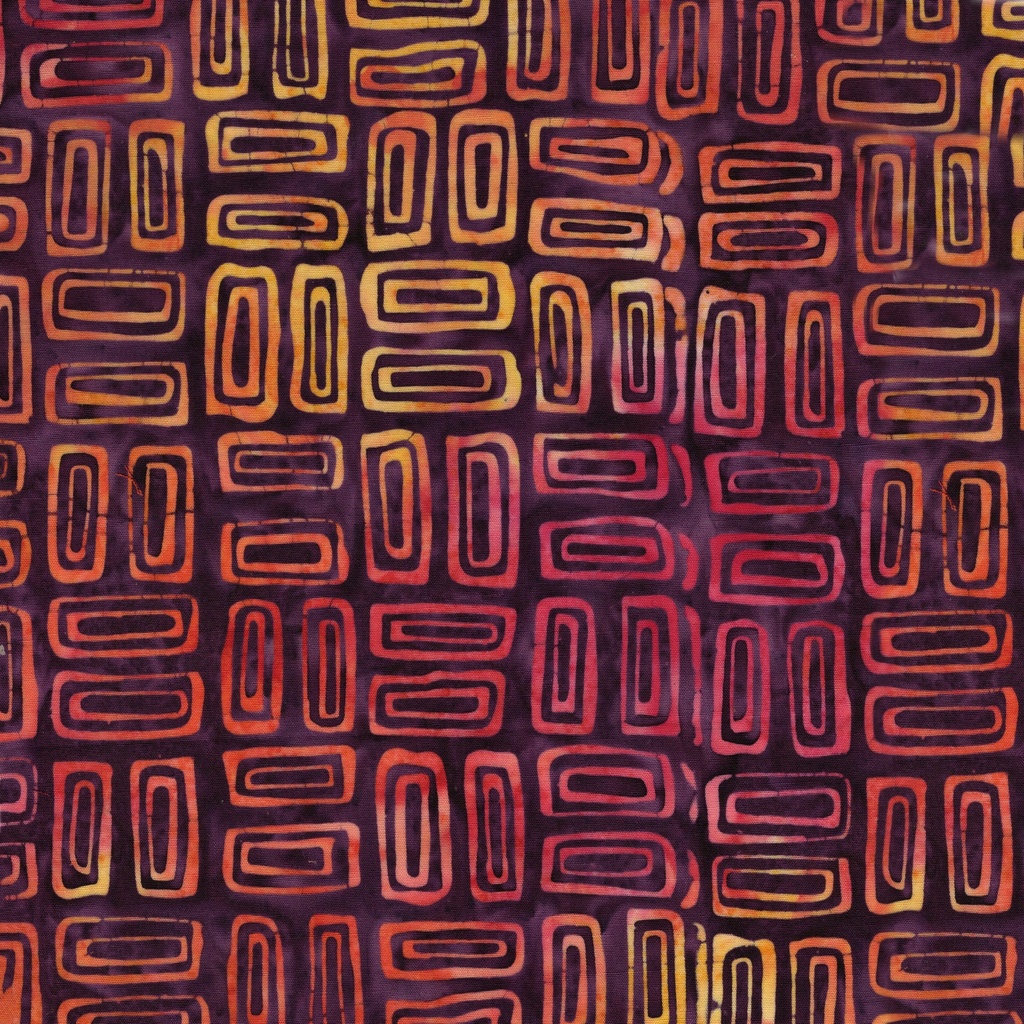 [222505455] 222505455 / Rectangles Purple Pansy