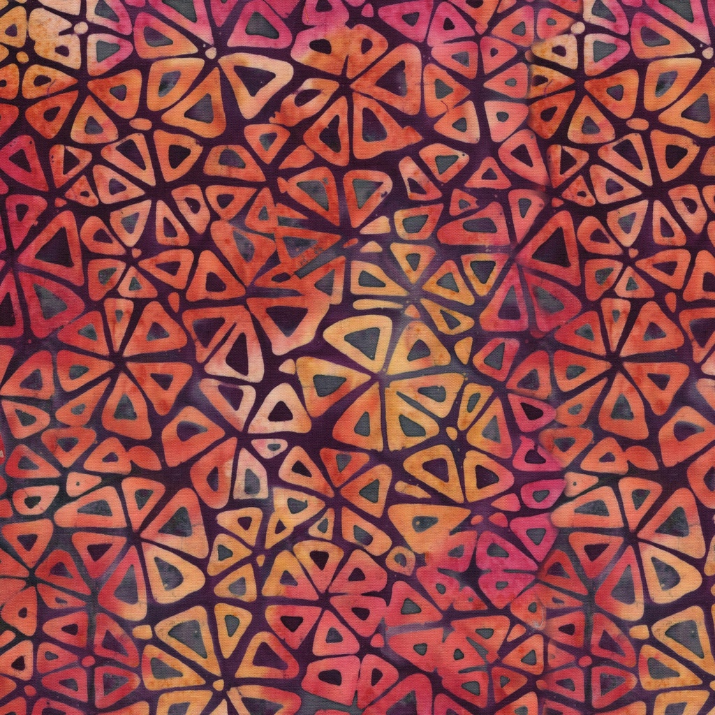 [222506817] 222506817 / Petal Flower Multi Red Blue Dusty