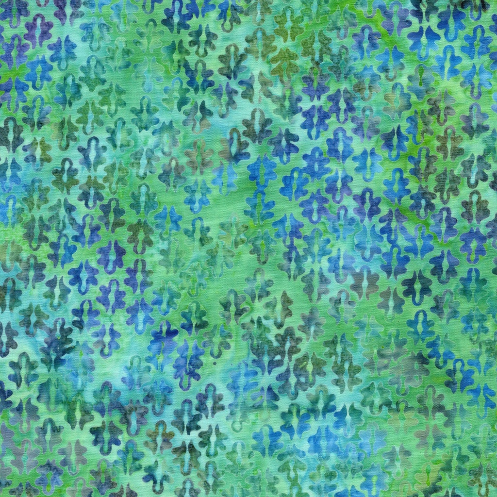 312604965 / Leaf Grid-Teal Chameleon