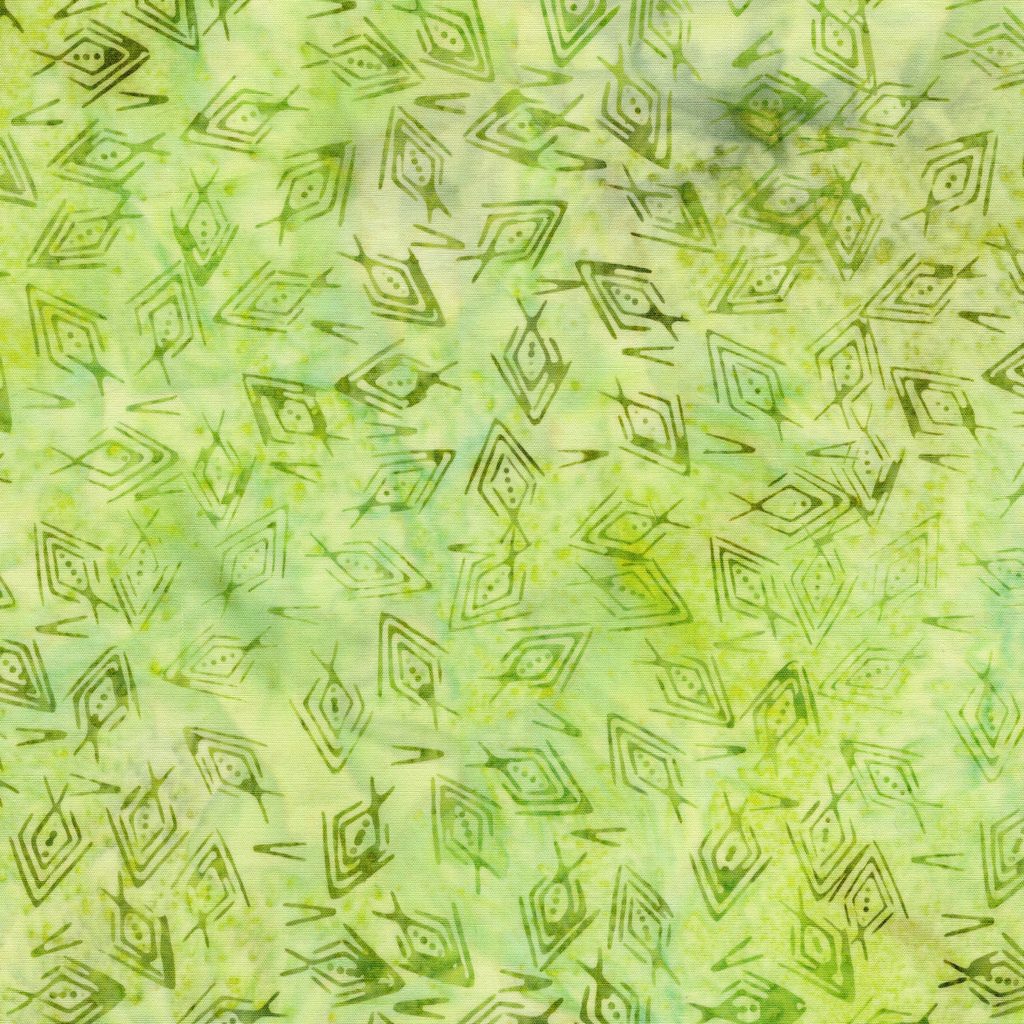 312605615 / Dots in Diamonds-Green Pistachio