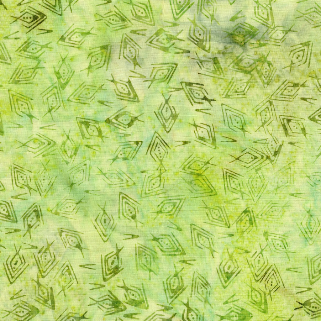 [312605615] 312605615 / Dots in Diamonds-Green Pistachio