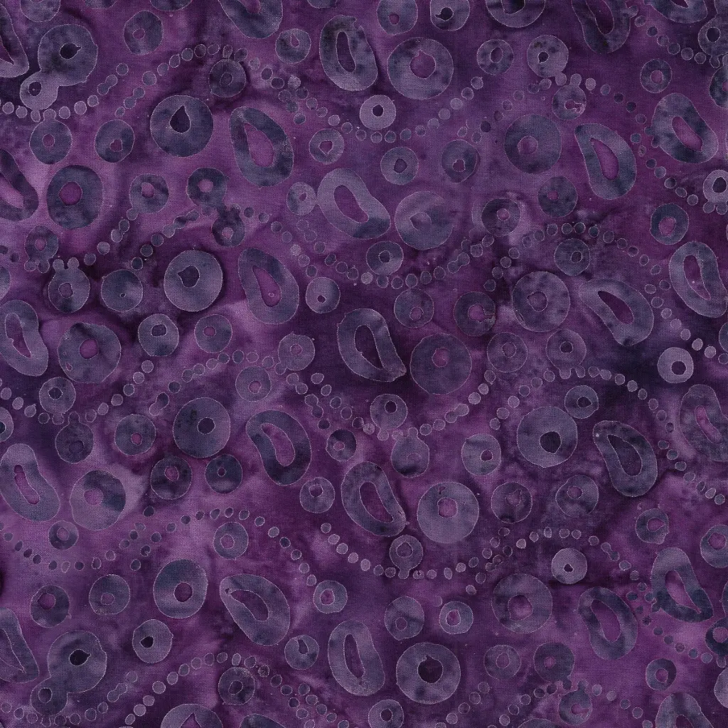 322303455 / Woodblock Drops-Purple Pansy