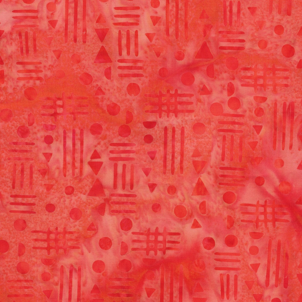 [412601350] 412601350 / Abstract Lines-Red Paprika