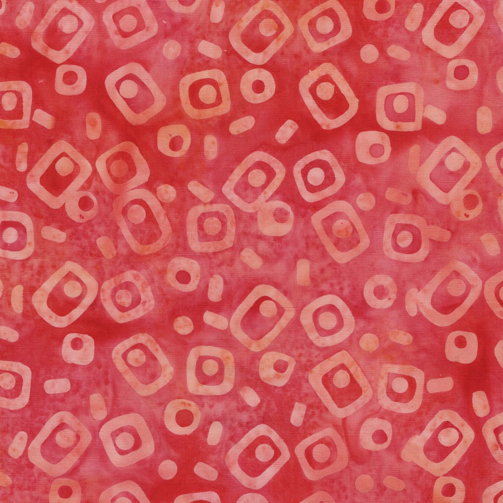 412602330 / Abstract Squares-Red Flamingo