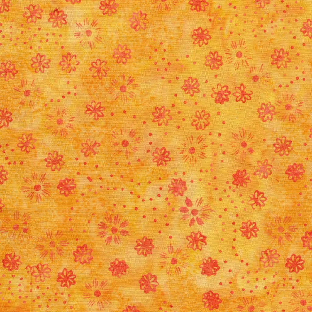 422505247 / Scattered Flowers Orange Daffodil