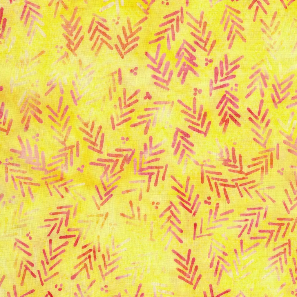 [512605215] 512605215 / Scattered Thatched--Yellow Banana
