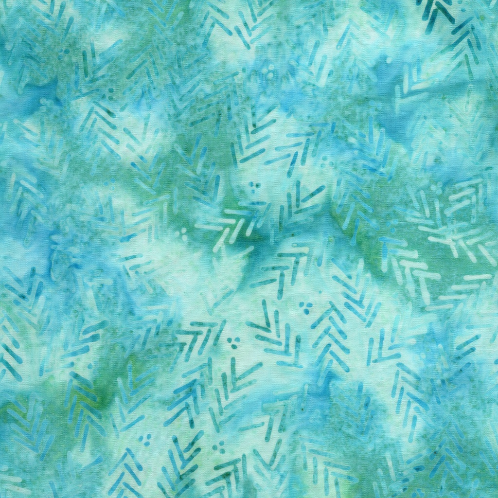 512605915 / Scattered Thatched-Teal Sea Glass