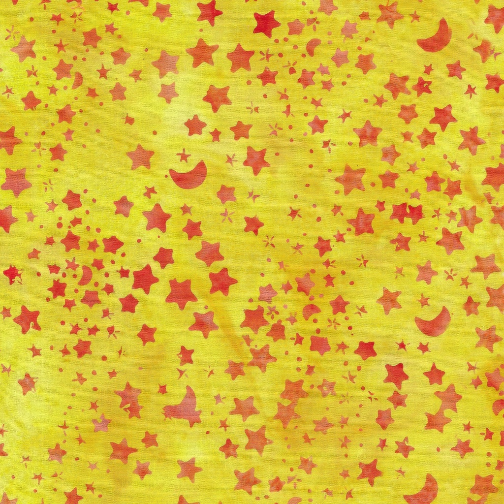 [522405247] 522405247 / Moon and Stars-Orange Daffodil