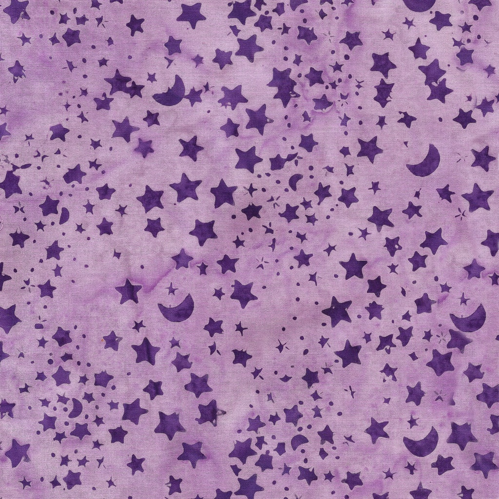 [522405405] 522405405 / Moon and Stars-Purple Lavender