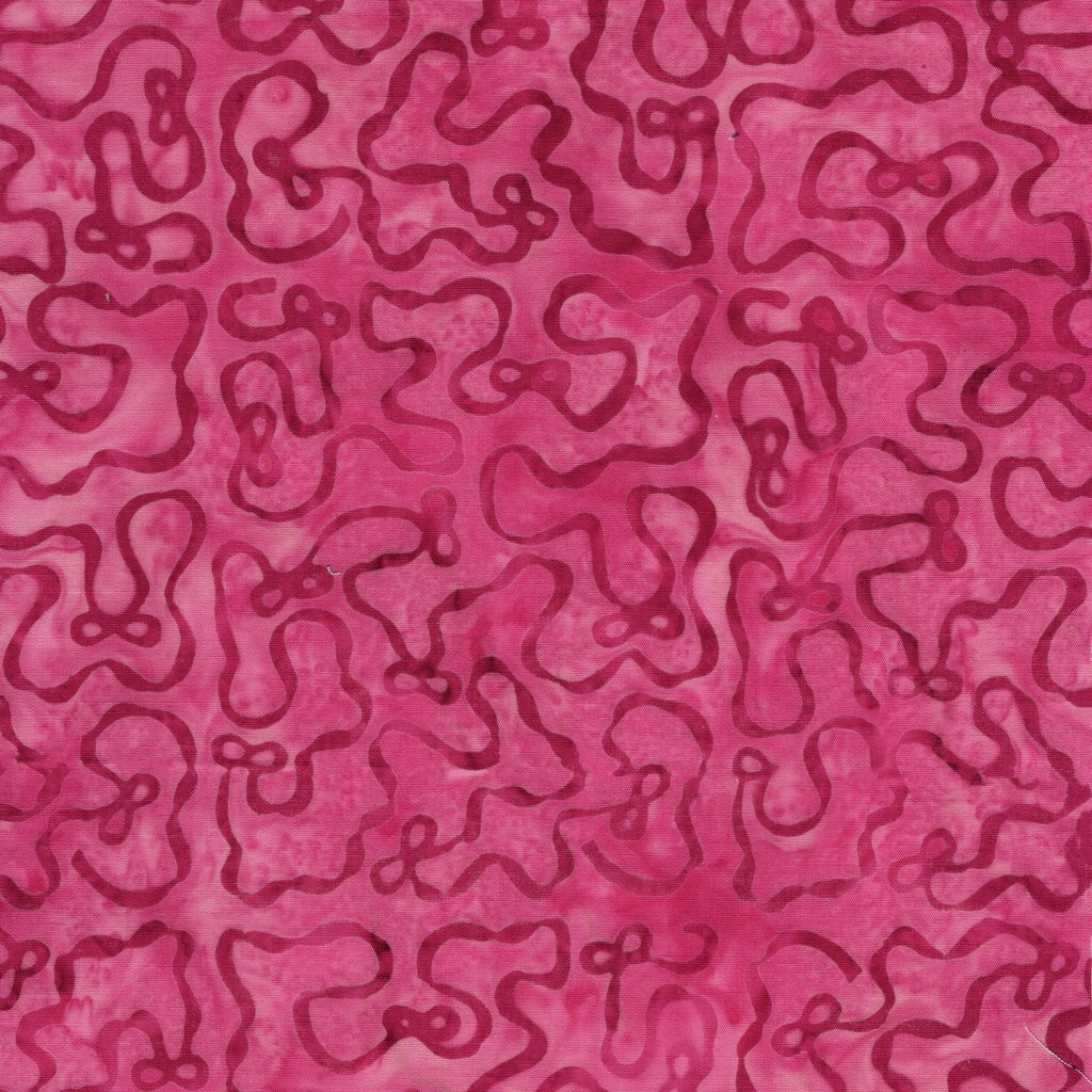 522502145 / Ribbon Meander with Bows Pink Raspberry