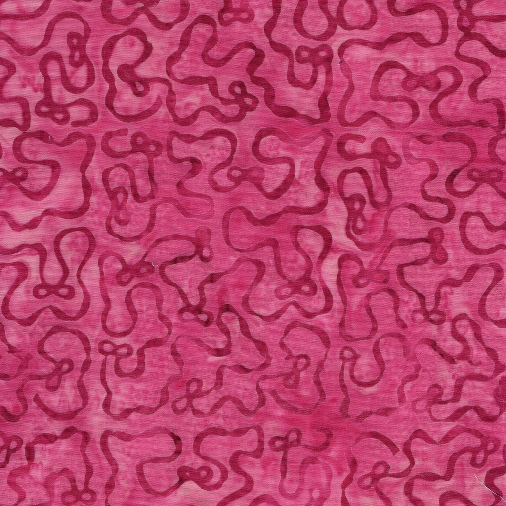 522502145 / Ribbon Meander with Bows Pink Raspberry