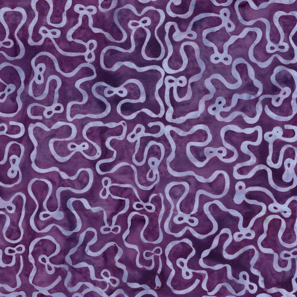 522502425 / Ribbon Meander with Bows Purple Heather