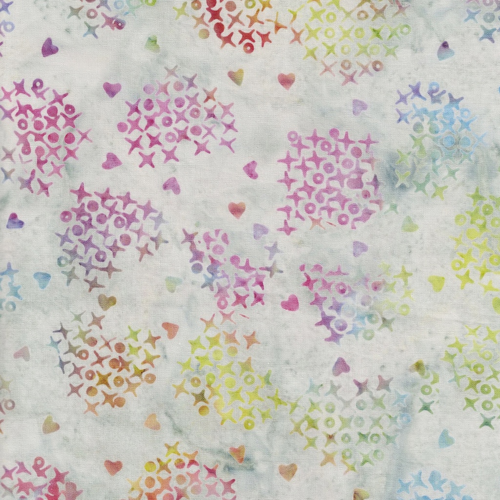 522503003 / Cross Stitch Hearts Neutral Cream