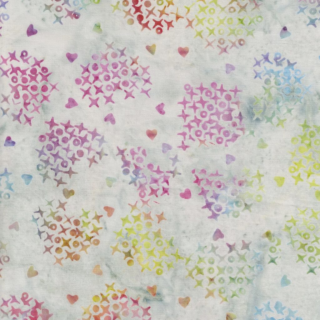 522503003 / Cross Stitch Hearts Neutral Cream