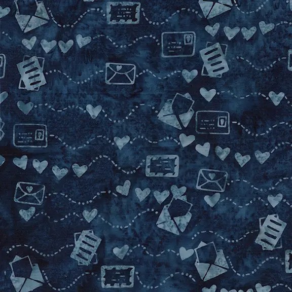 522506585 / Air Mail Love Blue Navy