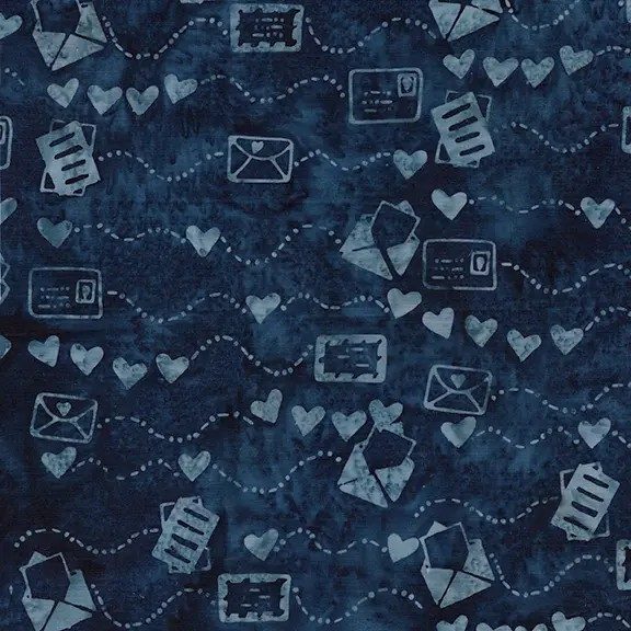 [522506585] 522506585 / Air Mail Love Blue Navy