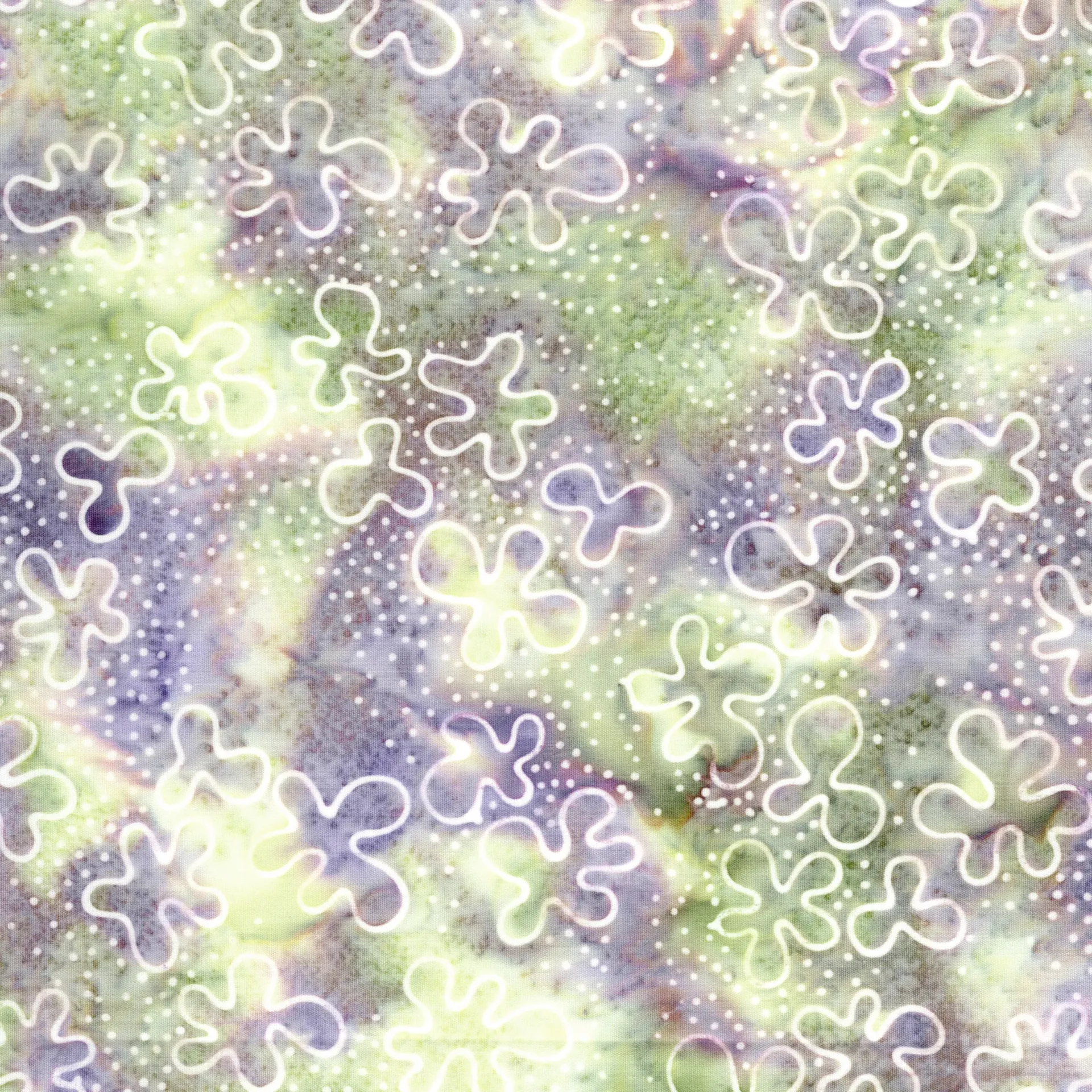 [612606803] 612606803 / Stipples and Squiggles--Multi Purple Green Flourite