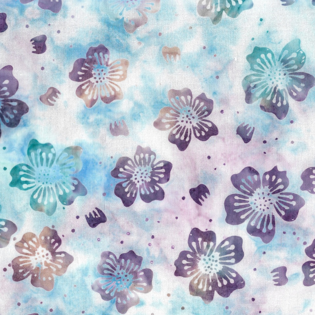 712409882 / Medium Floral Multi-Blue Teal White Magenta