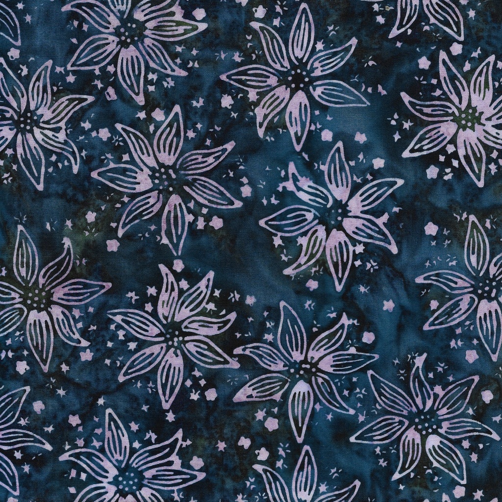712414997 / Large Floral -Teal Bridgewater