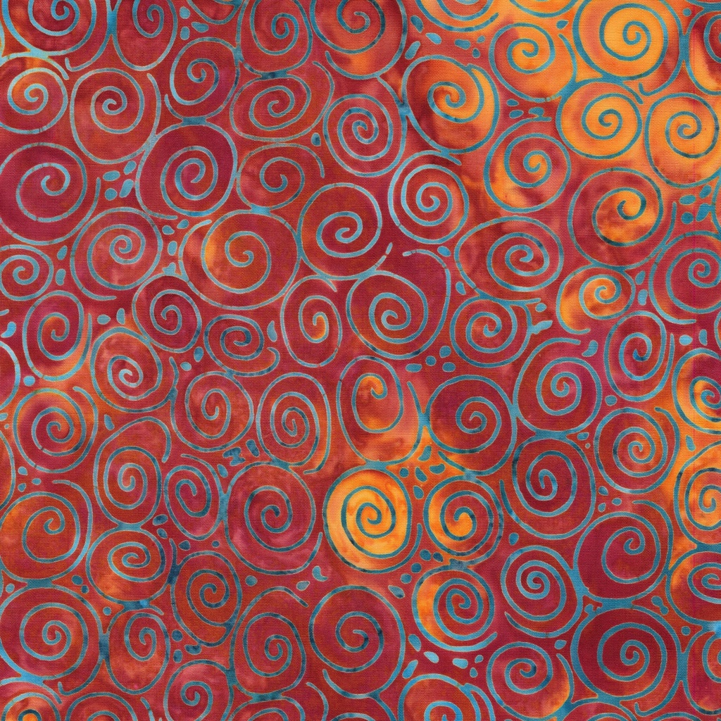 [712503282] 712503282 / Spiral-Orange Vermillion