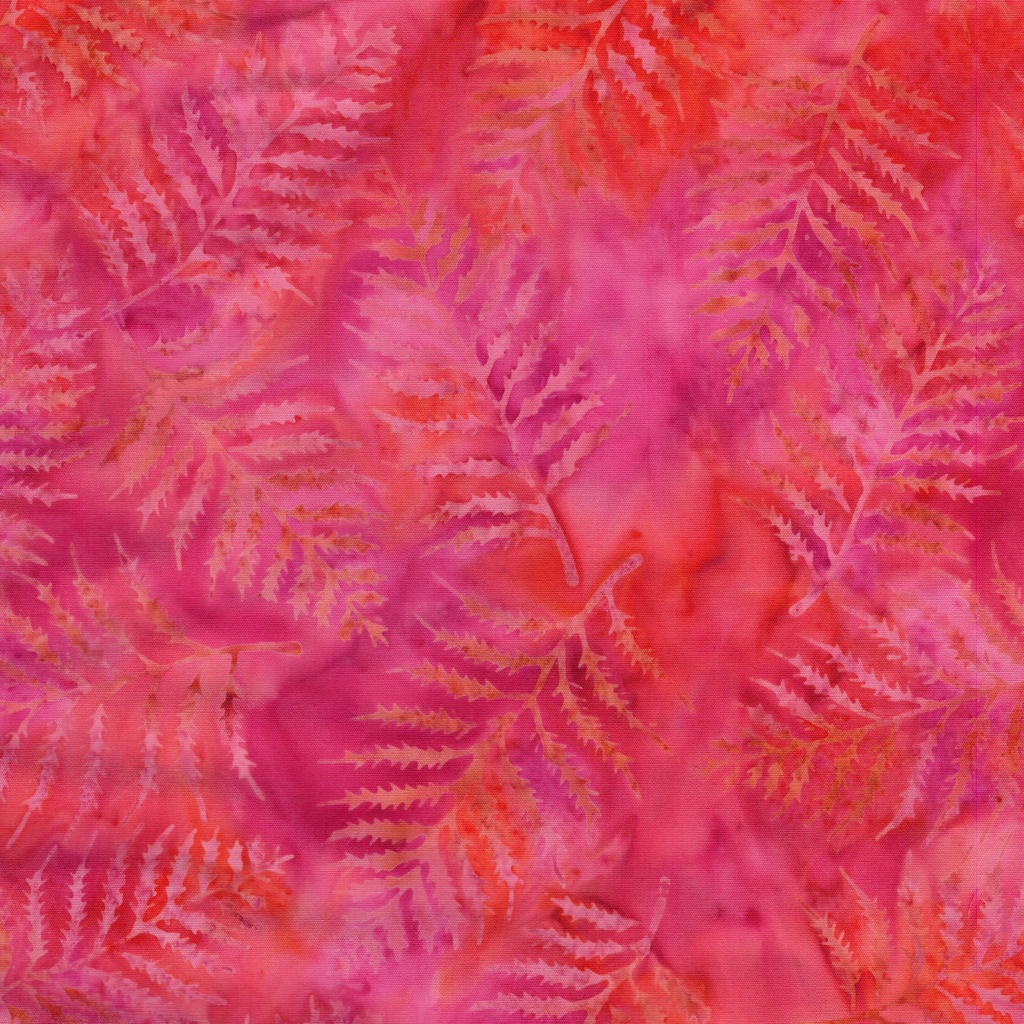 712511810 / Fern-Multi Pink Orange Sunset
