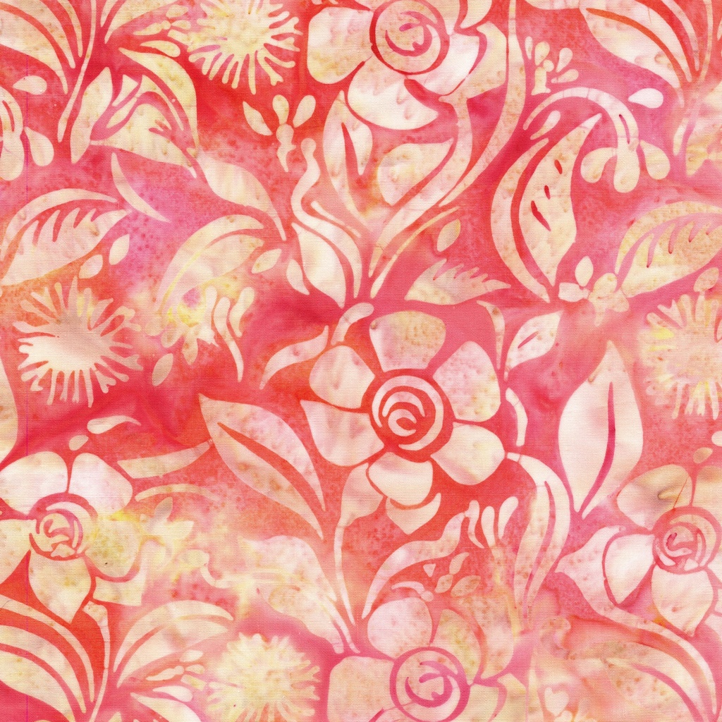 712515810 / Floral Spun-Multi Pink Orange Sunset
