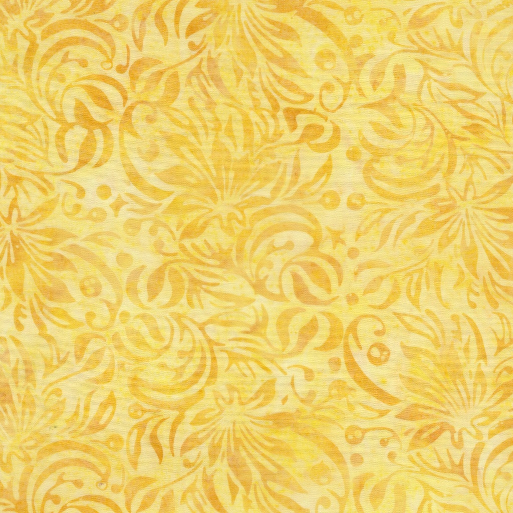712517210 / Square Floral-Yellow Sunny