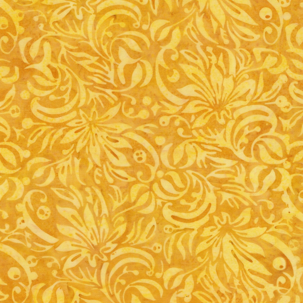 [712517220] 712517220 / Square Floral-Yellow Lemonade